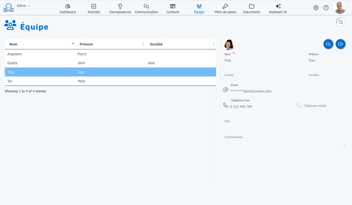 Screenshot Kontakte