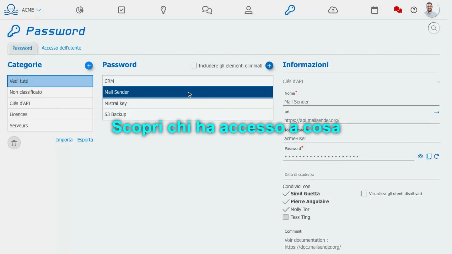 gestore di password
